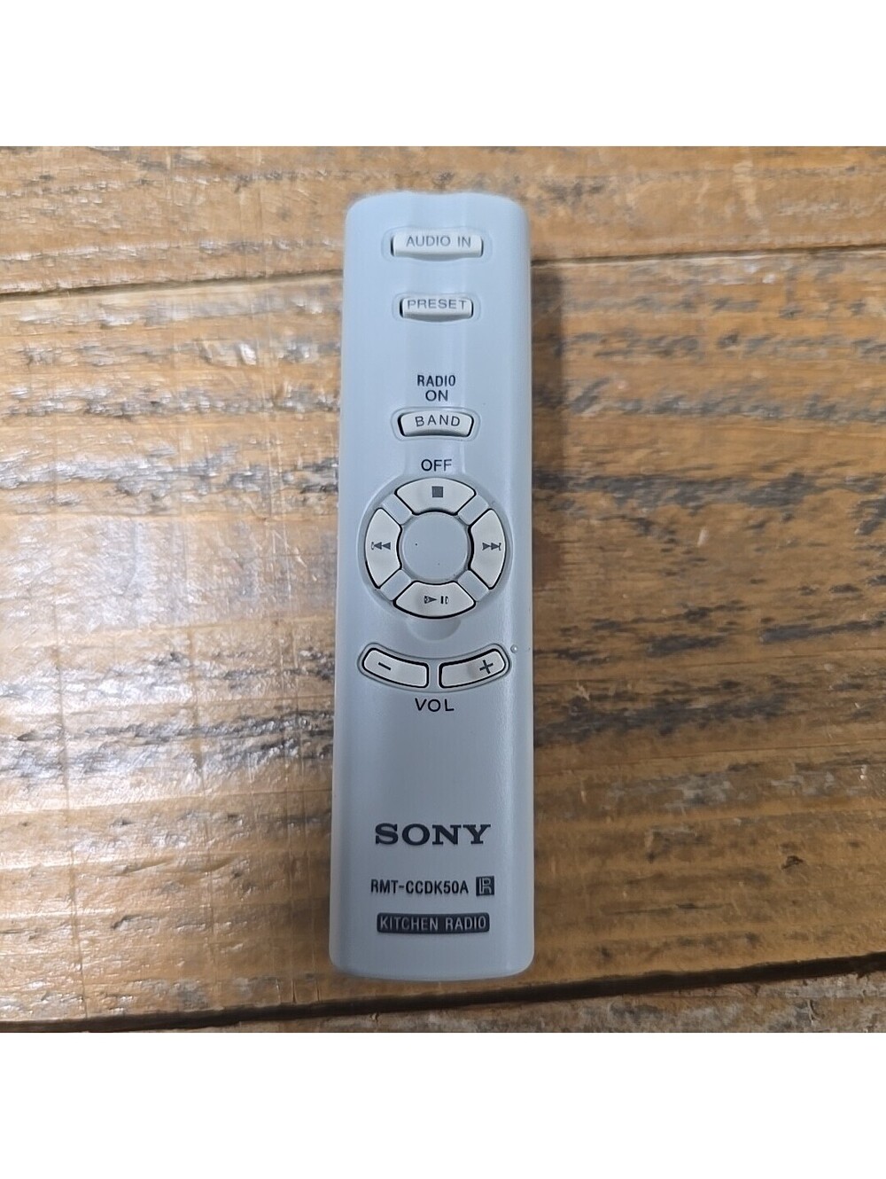 Sony Audio Kitchen Radio Replacement Remote Control RMT-CCDK50A Tested Clicker